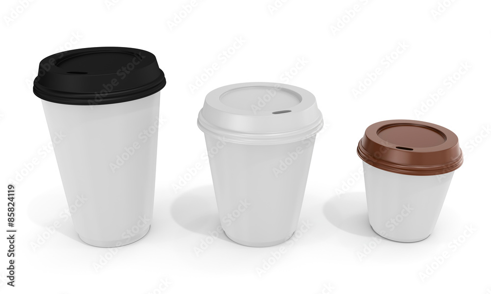 3d blank coffee cups 3d blank coffee cups