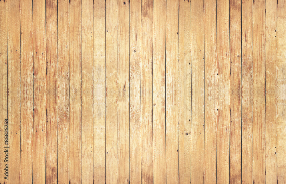 Fototapeta premium Vintage the brown wood wall texture.