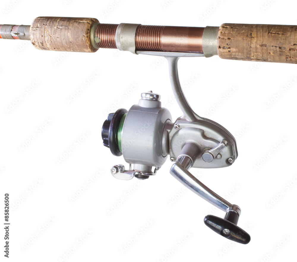 Old fishing reel