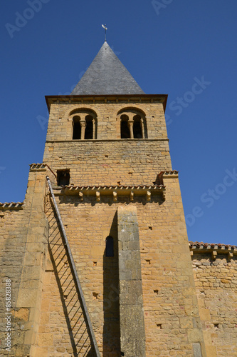 France, picturesque village of Baugy in Saone et Loire photo