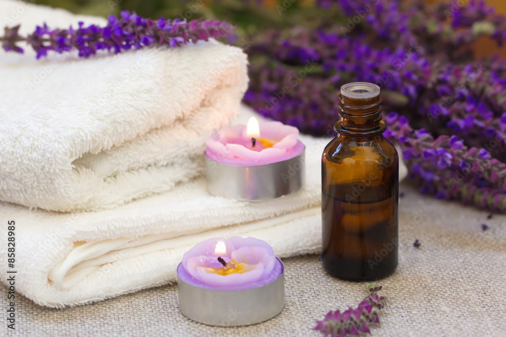 Spa setting Spa setting
