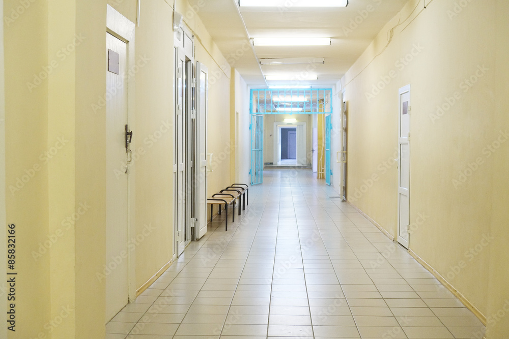 Interior of a corridor