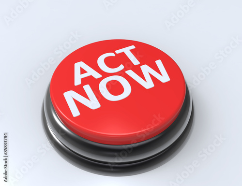 act now 3d button