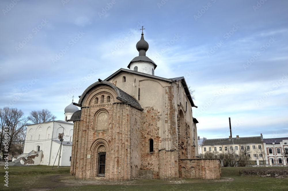 Церковь Параскевы Пятницы на Торгу. Ярославово Дворище, Великий Новгород, Россия
