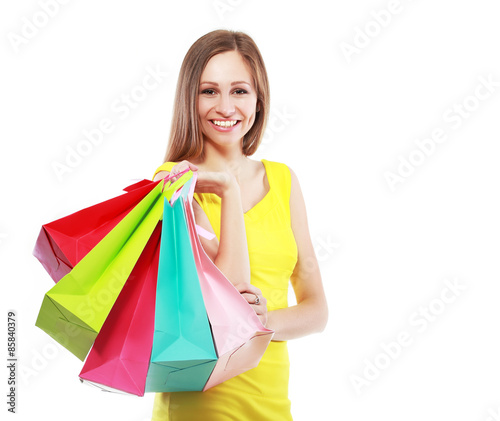 woman holding bags