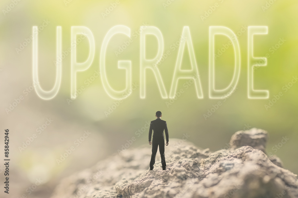 concept of upgrade concept of upgrade