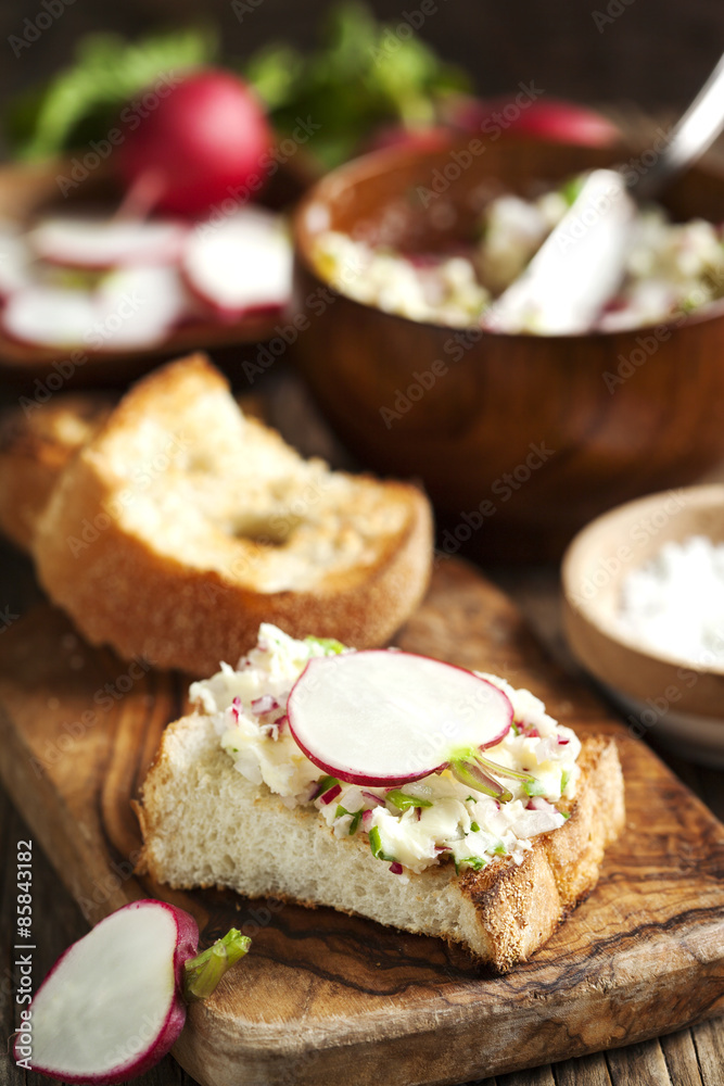 Radish butter Radish butter
