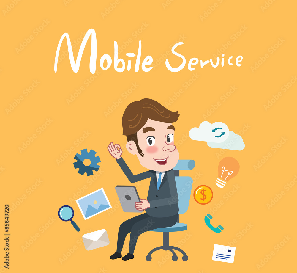 Drawing flat character design solving concept Drawing flat character design solving concept