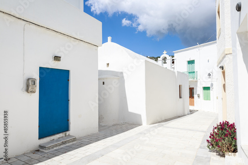 Lefkes village, Paros, Greece