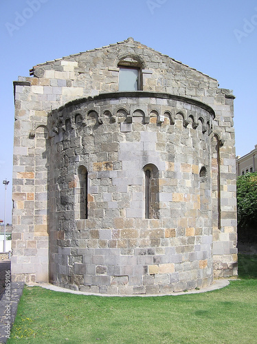 Church of SanGemiliano di Samassi. Samassi (Sardinia - Italy) photo