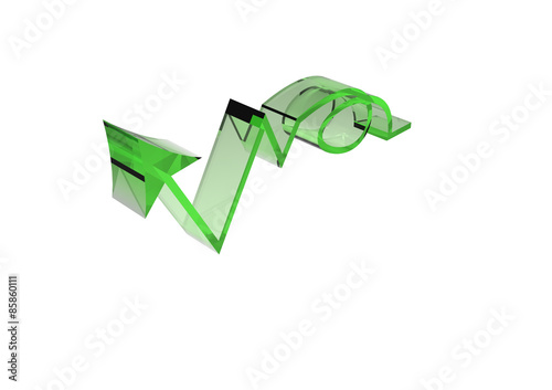 Raise arrow  increase arrow