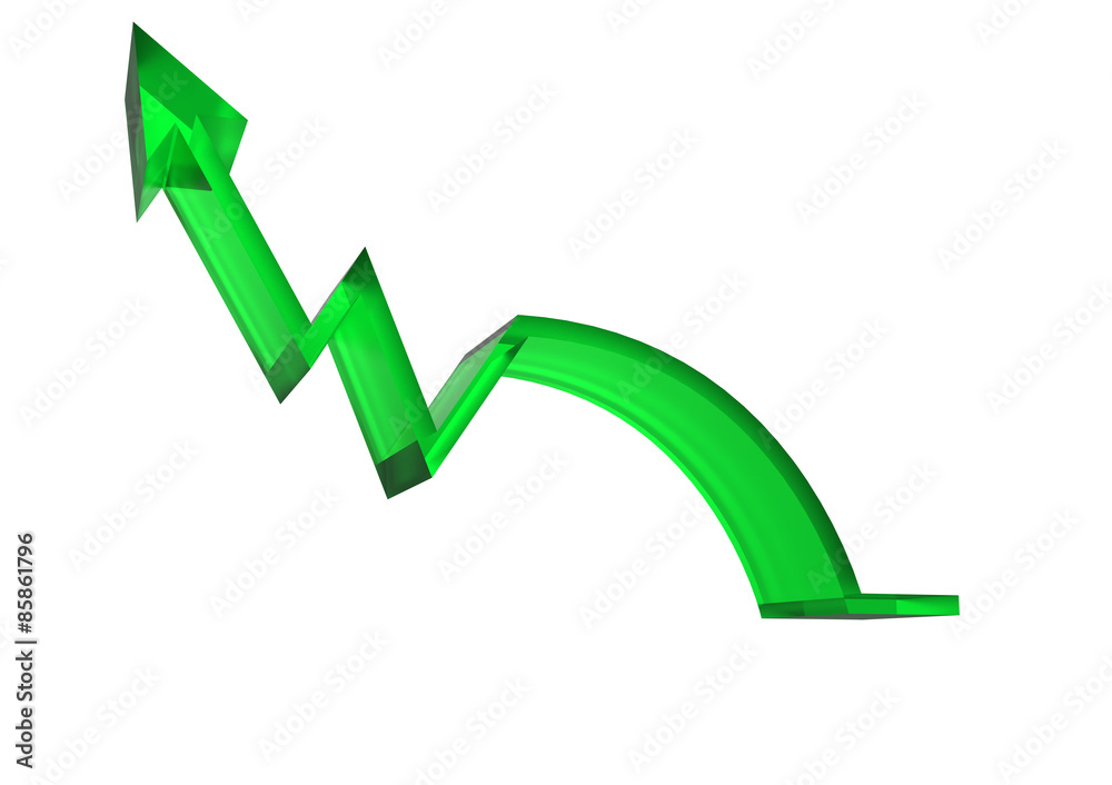 Raise arrow, increase arrow Raise arrow, increase arrow
