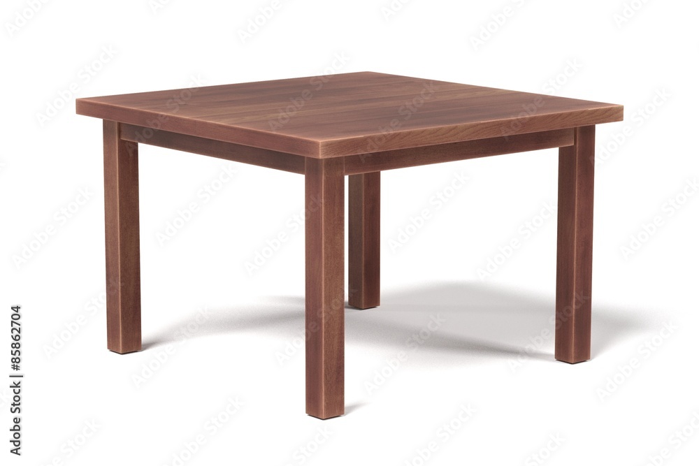 3d render of wooden table 3d render of wooden table