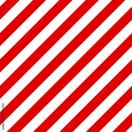 Carta da parati a righe - Carta da parati Abstract Seamless diagonal striped pattern with red and white st