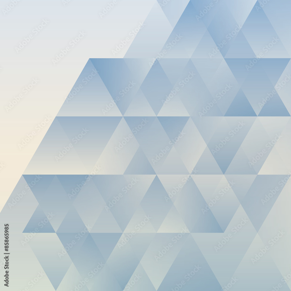 Obraz premium Abstract geometric background, modern triangular design
