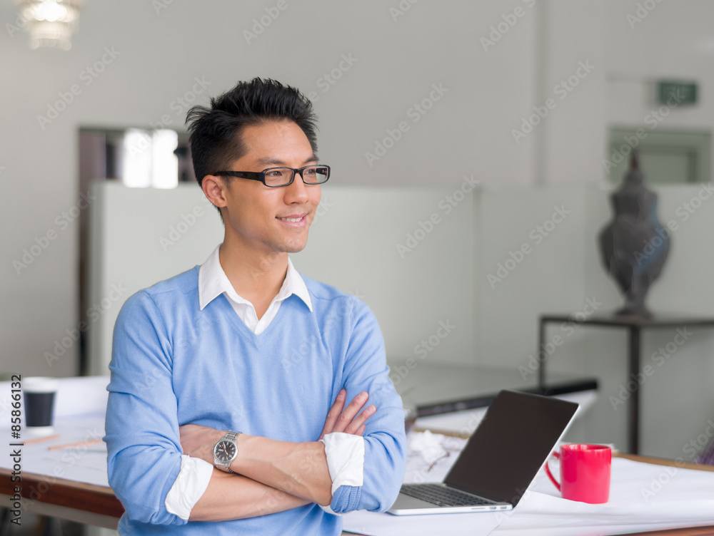 Portrait of young businessman Portrait of young businessman