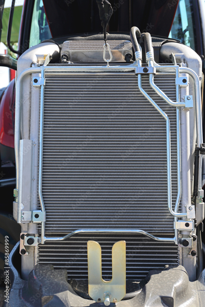 Fototapeta premium Radiator Engine