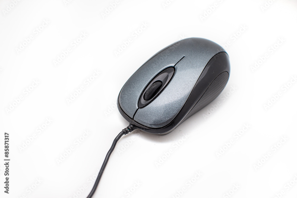 computer mouse on white background computer mouse on white background