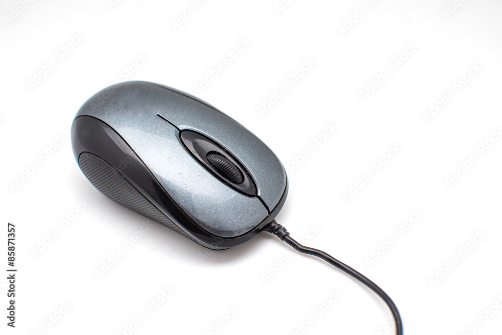 computer mouse on white background computer mouse on white background