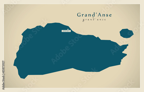 Modern Map - Grand Anse HT photo