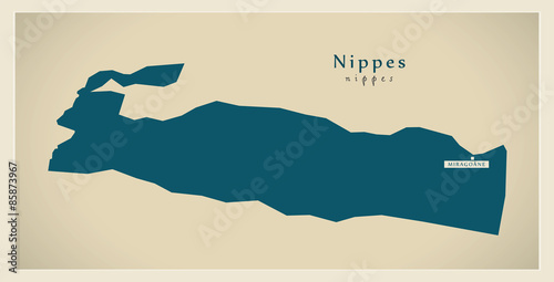 Modern Map - Nippes HT