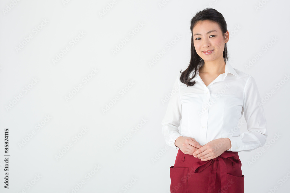 カフェ女性店員 カフェ女性店員