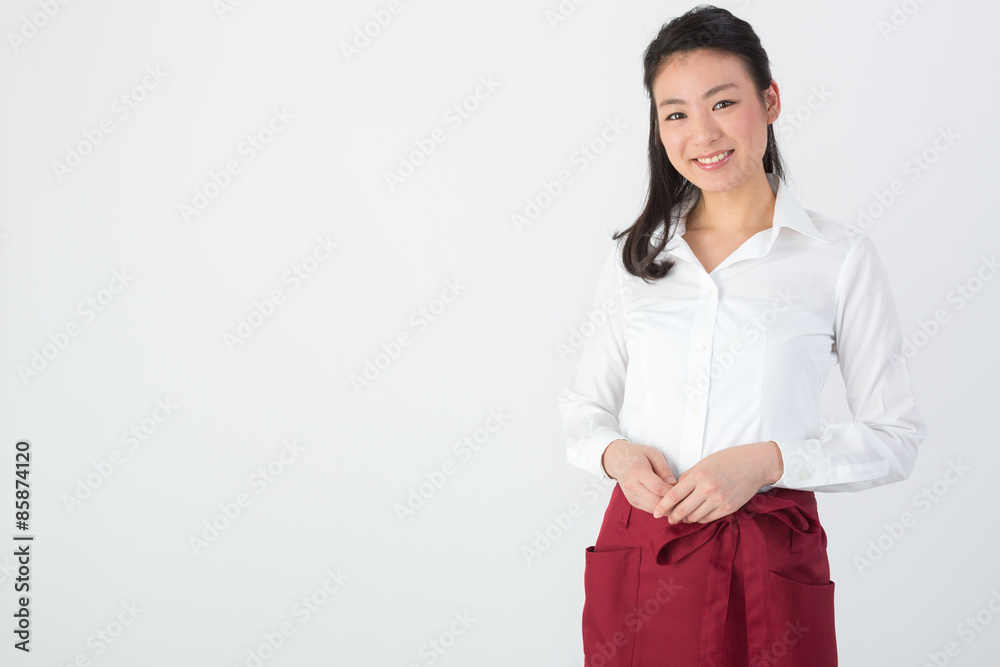 カフェ女性店員 カフェ女性店員