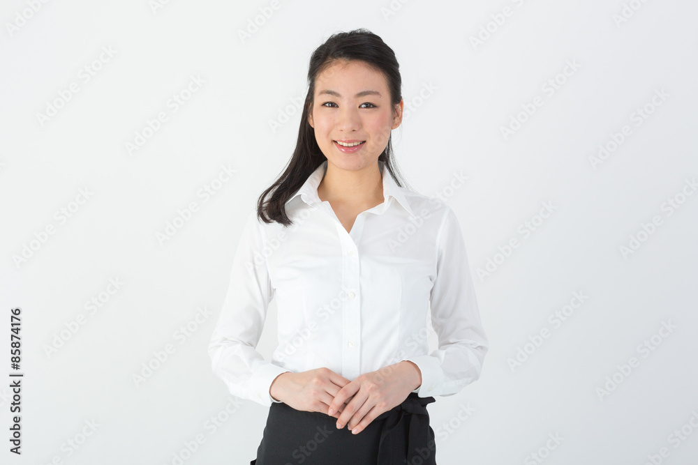 カフェ女性店員 カフェ女性店員