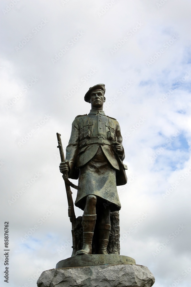 Fototapeta premium Ehrendenkmal in Inveraray (Schottland).