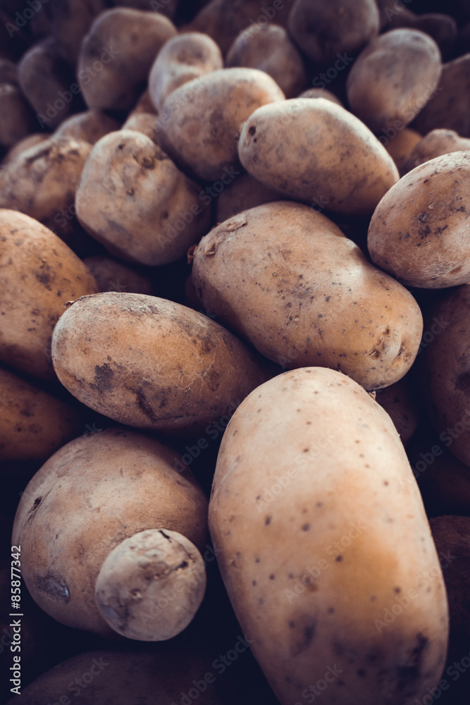 potatoes raw vegetables food. Fresh organic young potatoes potatoes raw vegetables food. Fresh organic young potatoes