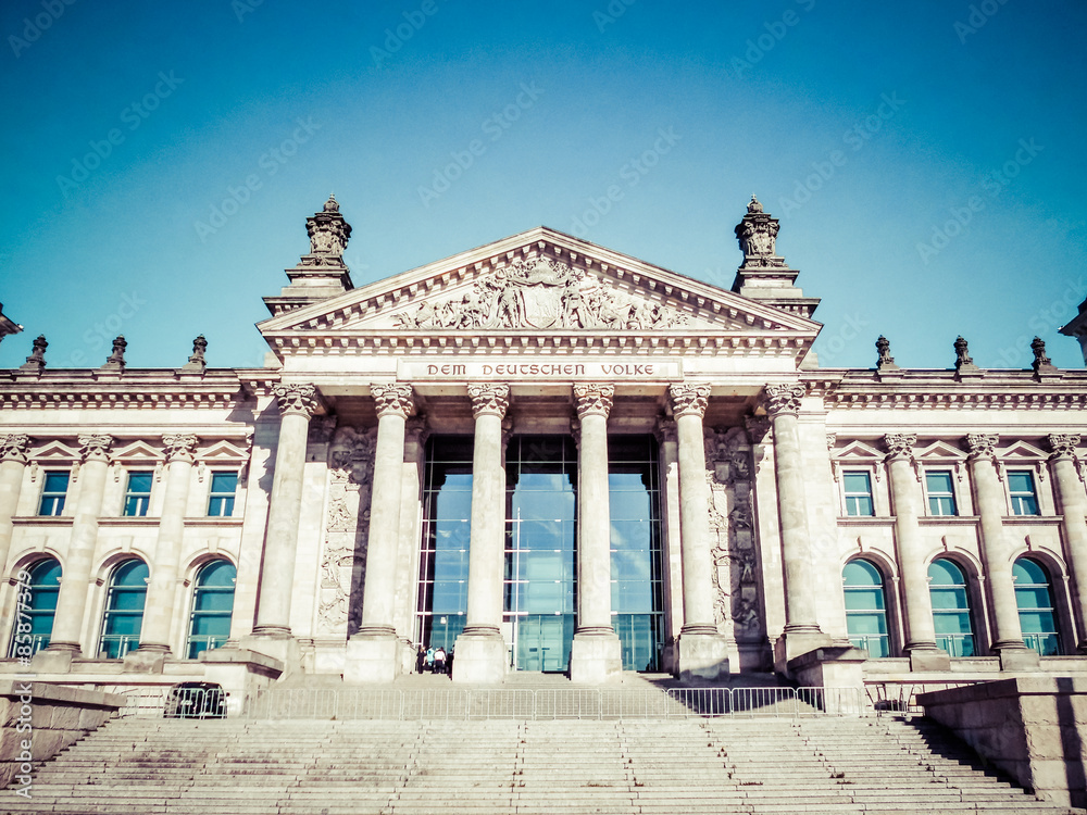 Obraz premium Reichstag Berlin