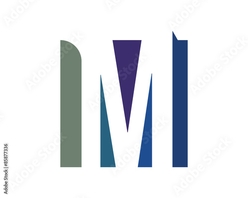M Square Letter Logo
