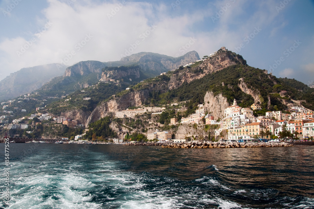 Amalfi Coast from the Sea