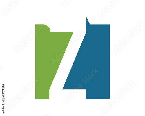 Z Square Letter Logo