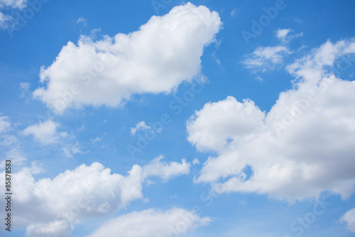 blue sky with cloud © jackspoon