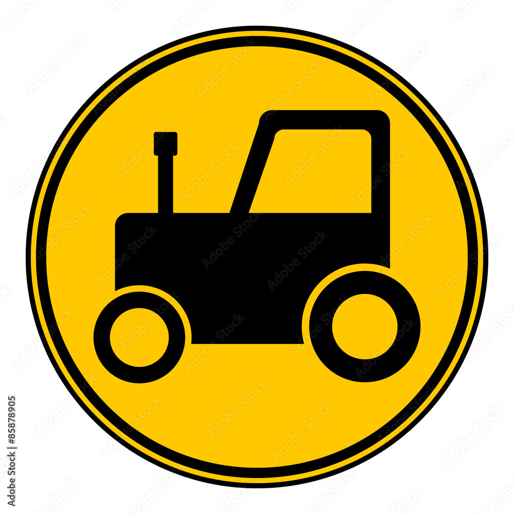 Tractor button. Tractor button.