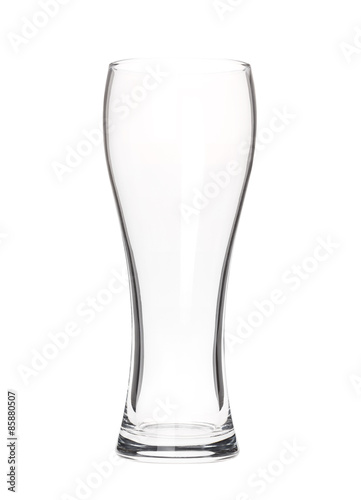 Empty beer glass