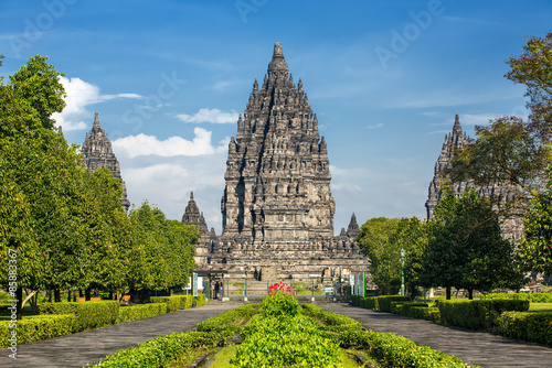 Prambanan temple near Yogyakarta on Java island, Indonesia