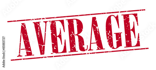 average red grunge vintage stamp isolated on white background