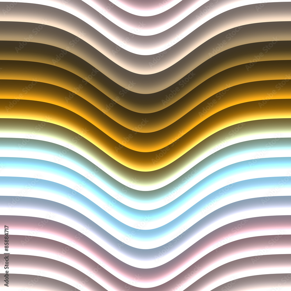 Obraz premium Color waves generated seamless texture