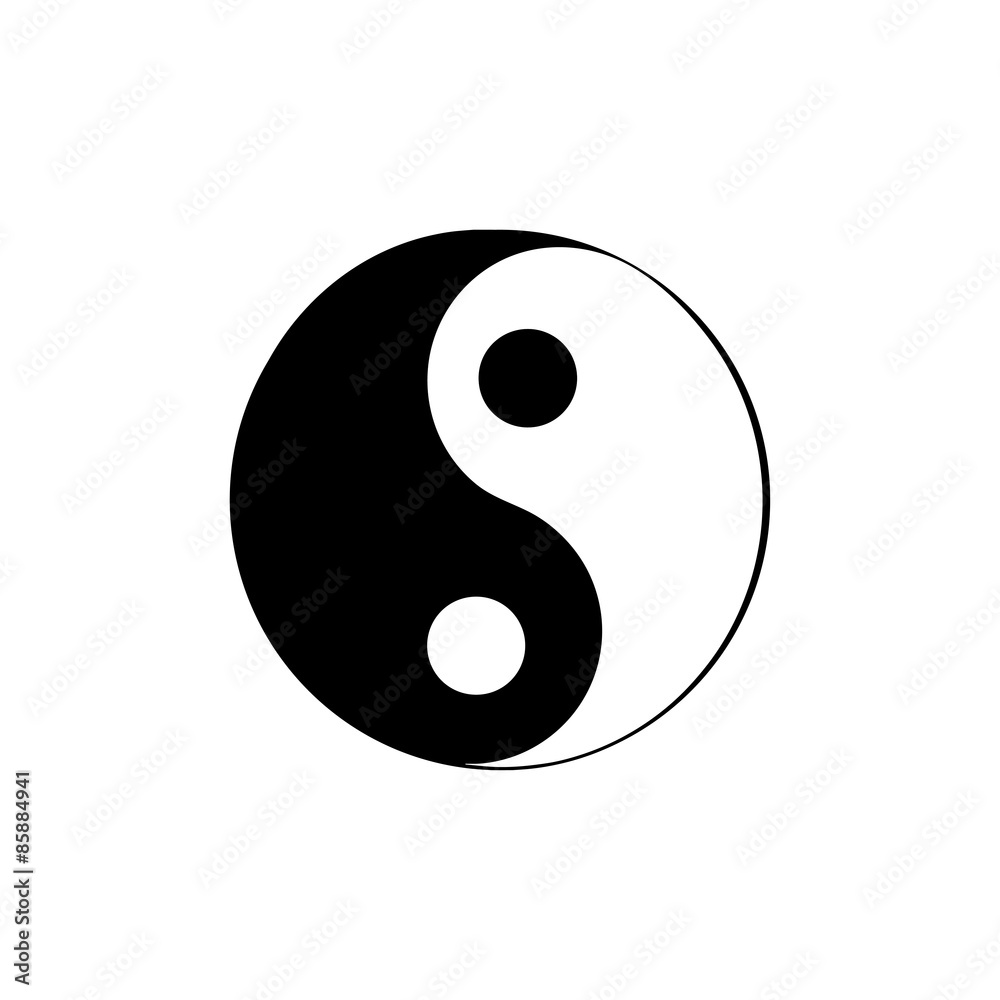 Yin Yang symbol. Vector. Yin Yang symbol. Vector.