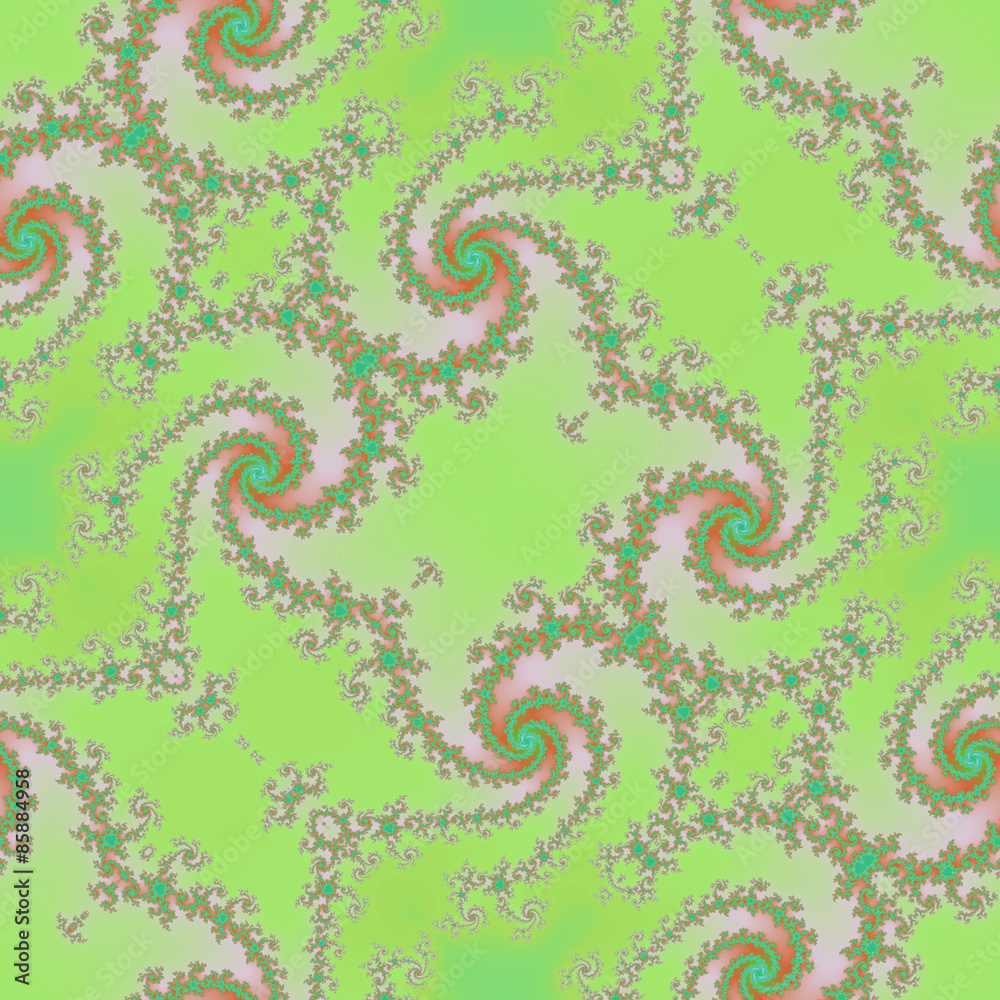 Fractal floral pattern Fractal floral pattern