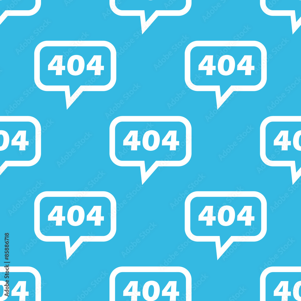 Error 404 message pattern Error 404 message pattern