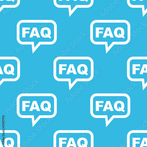 FAQ message pattern