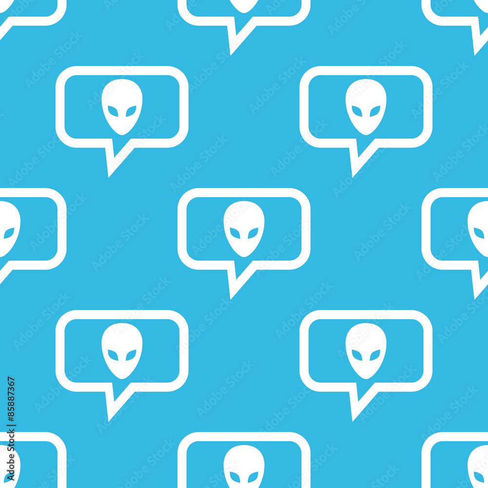 Alien message pattern Alien message pattern