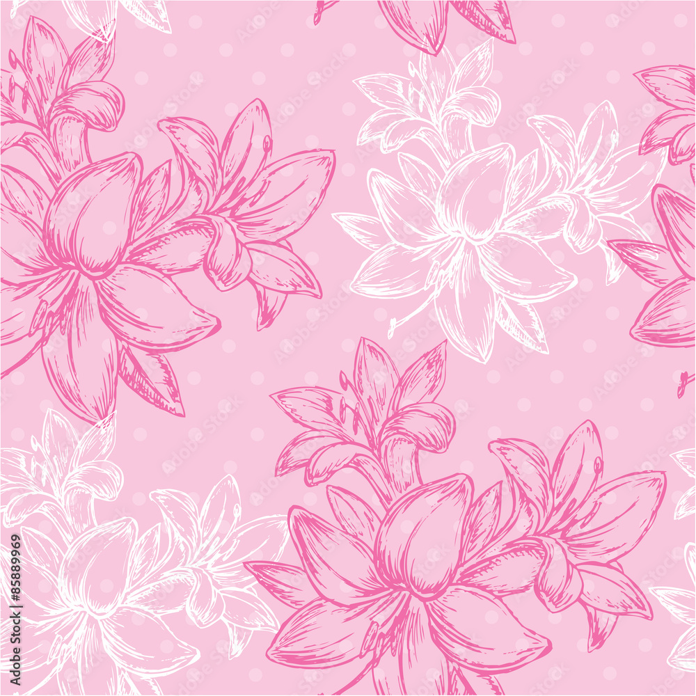 flower lily pattern flower lily pattern
