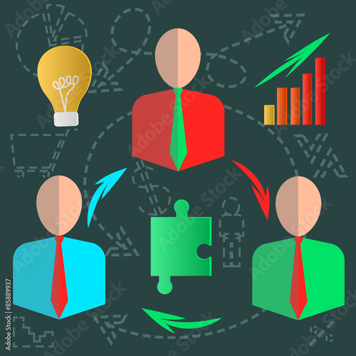 Fixated business infographics discussion ideas