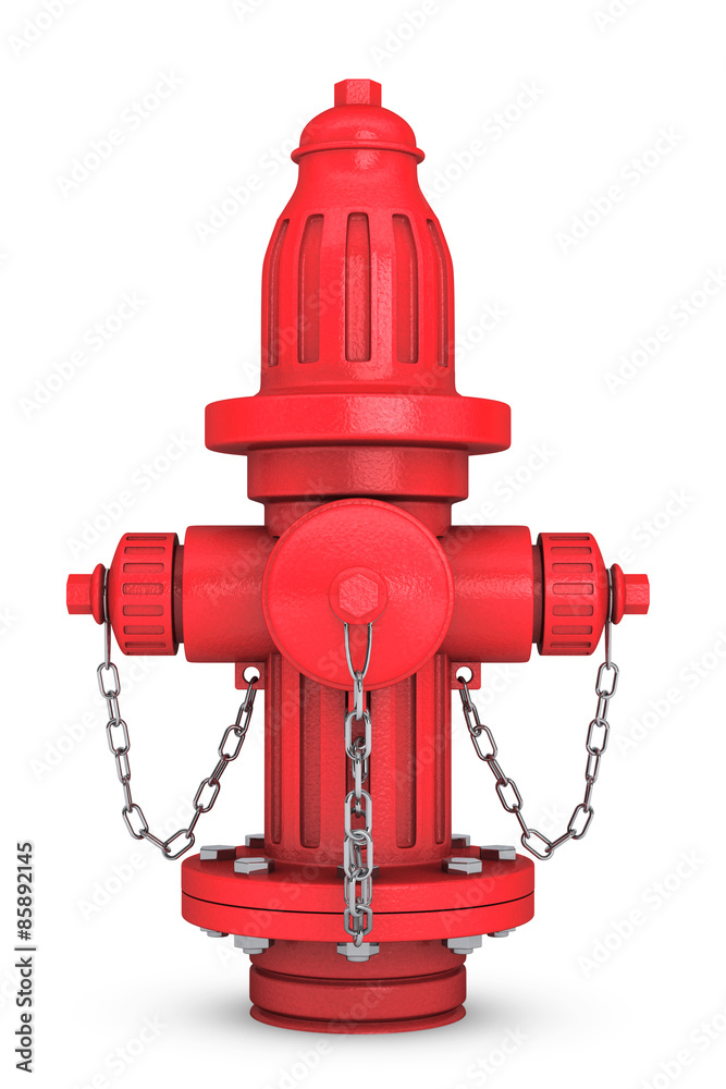 Red Fire Hydranton 3d rendering Red Fire Hydranton 3d rendering
