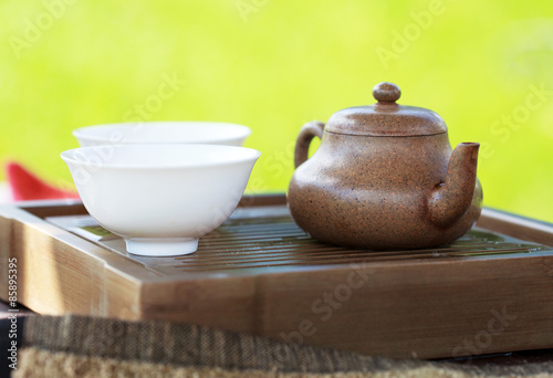 Traditional chinese tea ceremony accessories 