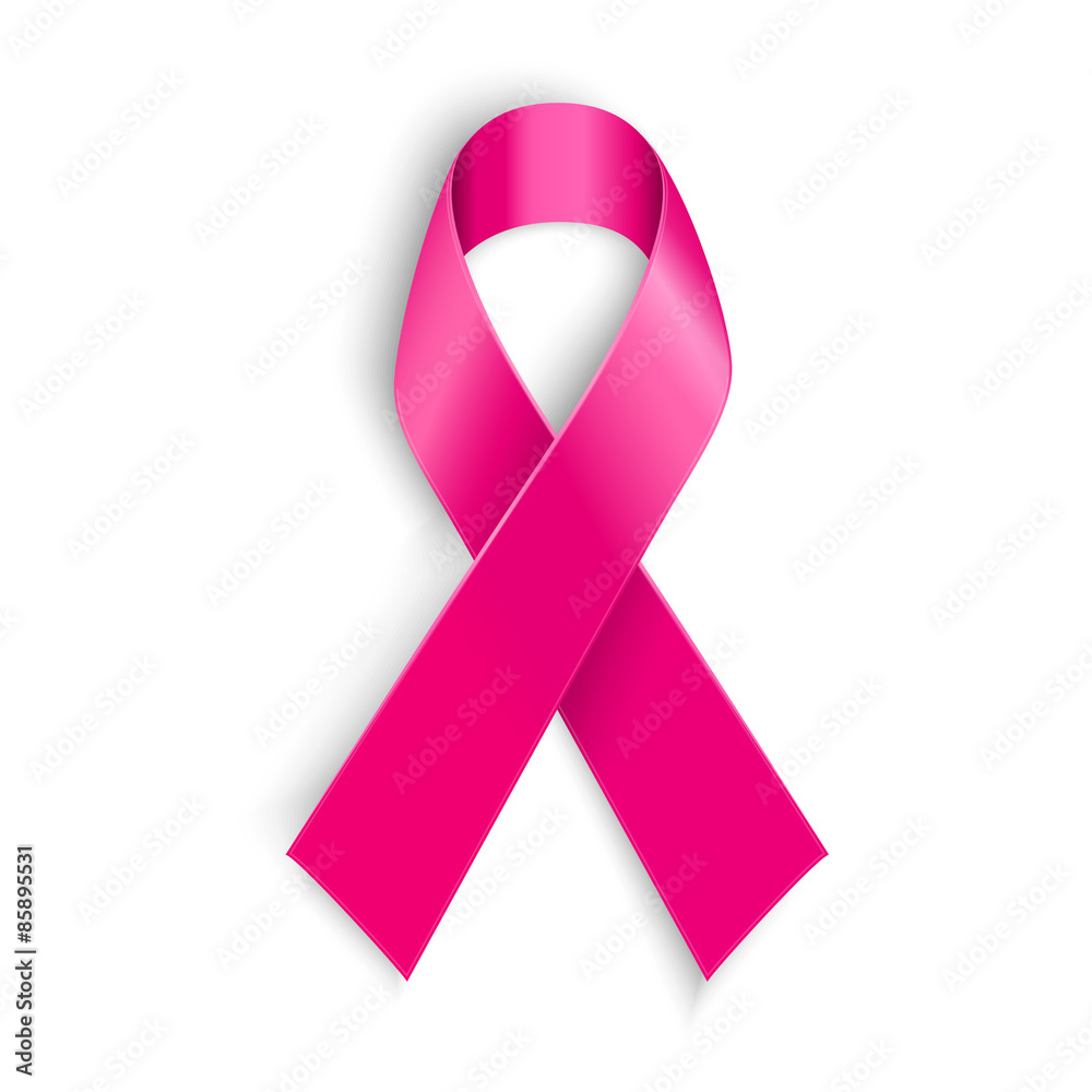 Breast Cancer awareness pink ribbon